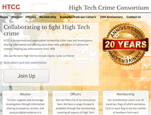 Tablet Screenshot of hightechcrimecops.org